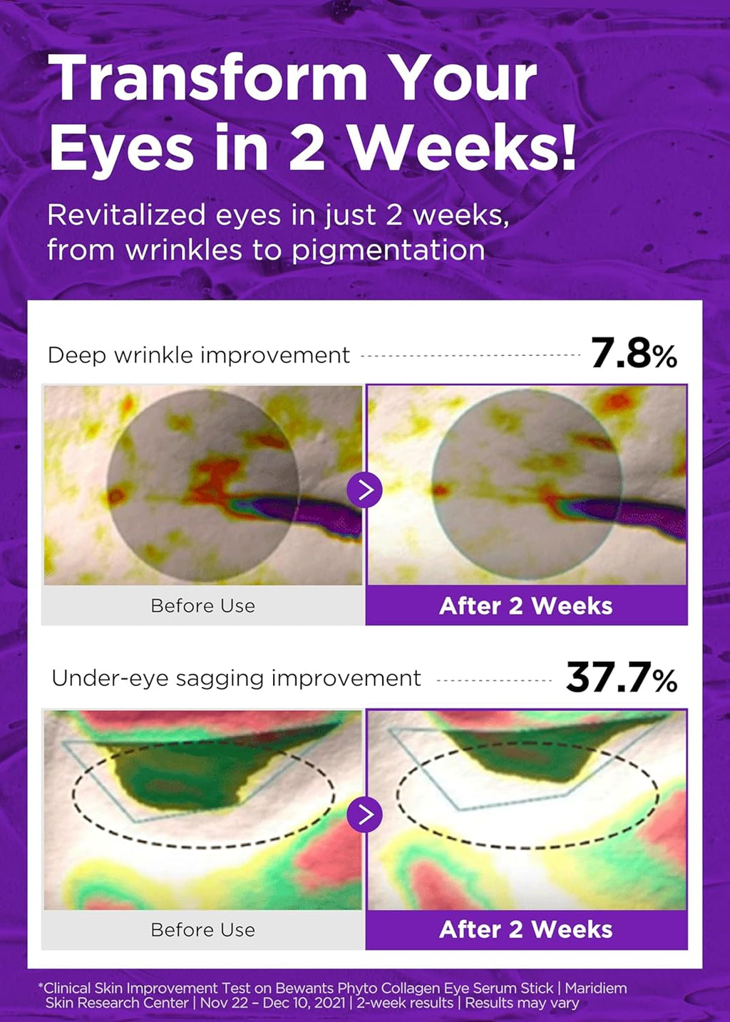 Bewants Eye Roller with Serum – Bamboo Water Phyto Collagen