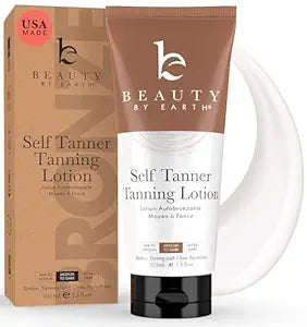 Beauty by Earth Natural Self Tanner - USA-Made,