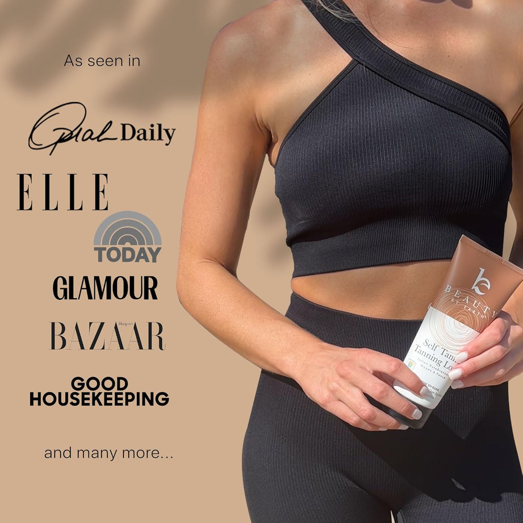 Beauty by Earth Natural Self Tanner - USA-Made,