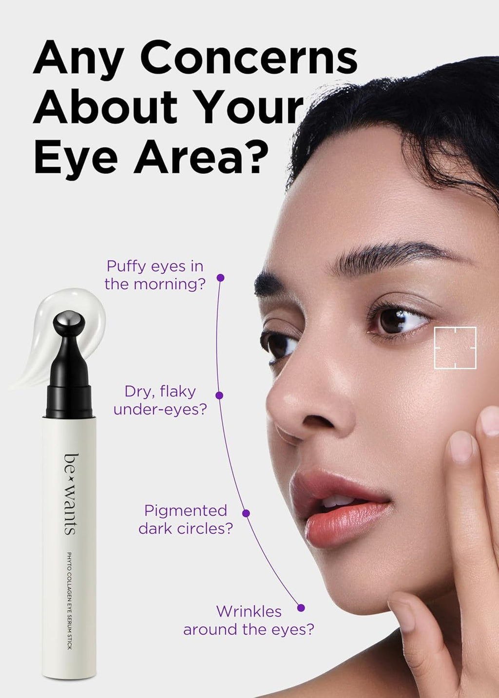 Bewants Eye Roller with Serum – Bamboo Water Phyto Collagen