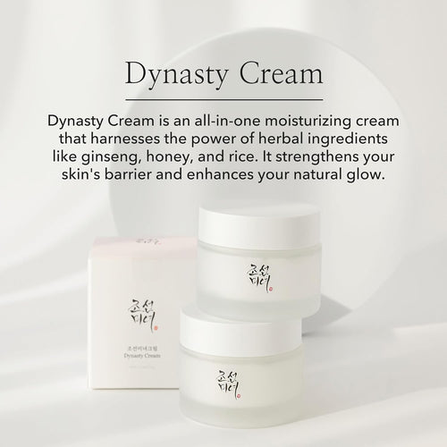 Beauty of Joseon Dynasty Cream – Hydrating Face Moisturizer for Dry, Sensitive Skin