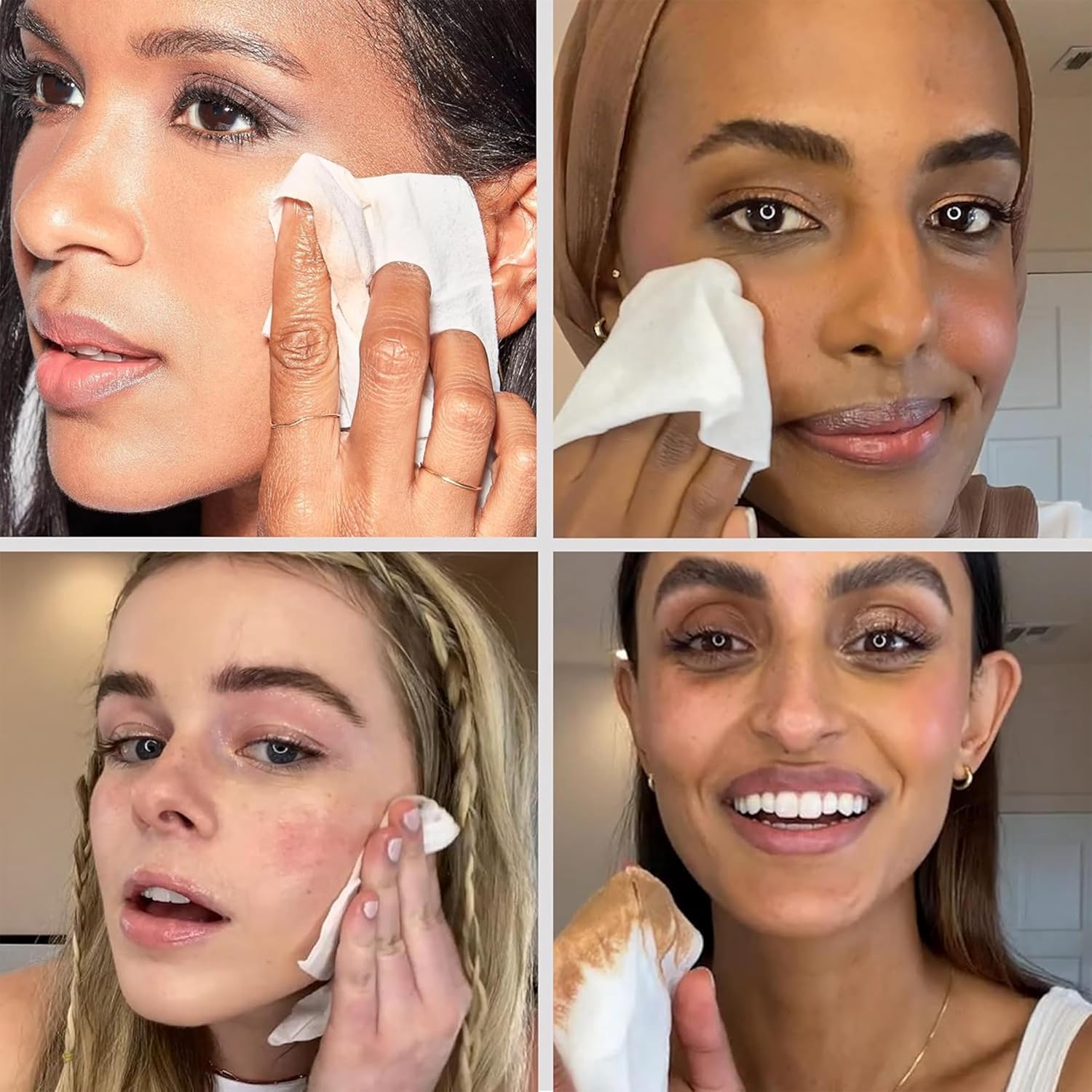 Honest Beauty Fragrance-Free Cleansing Makeup Remover Wipes - 90 Count