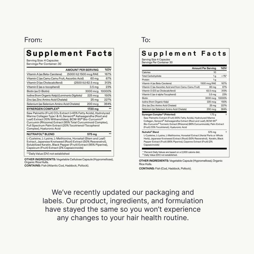 Nutrafol Men’s Hair Growth Supplement – 3 Pack (3-Month Supply)