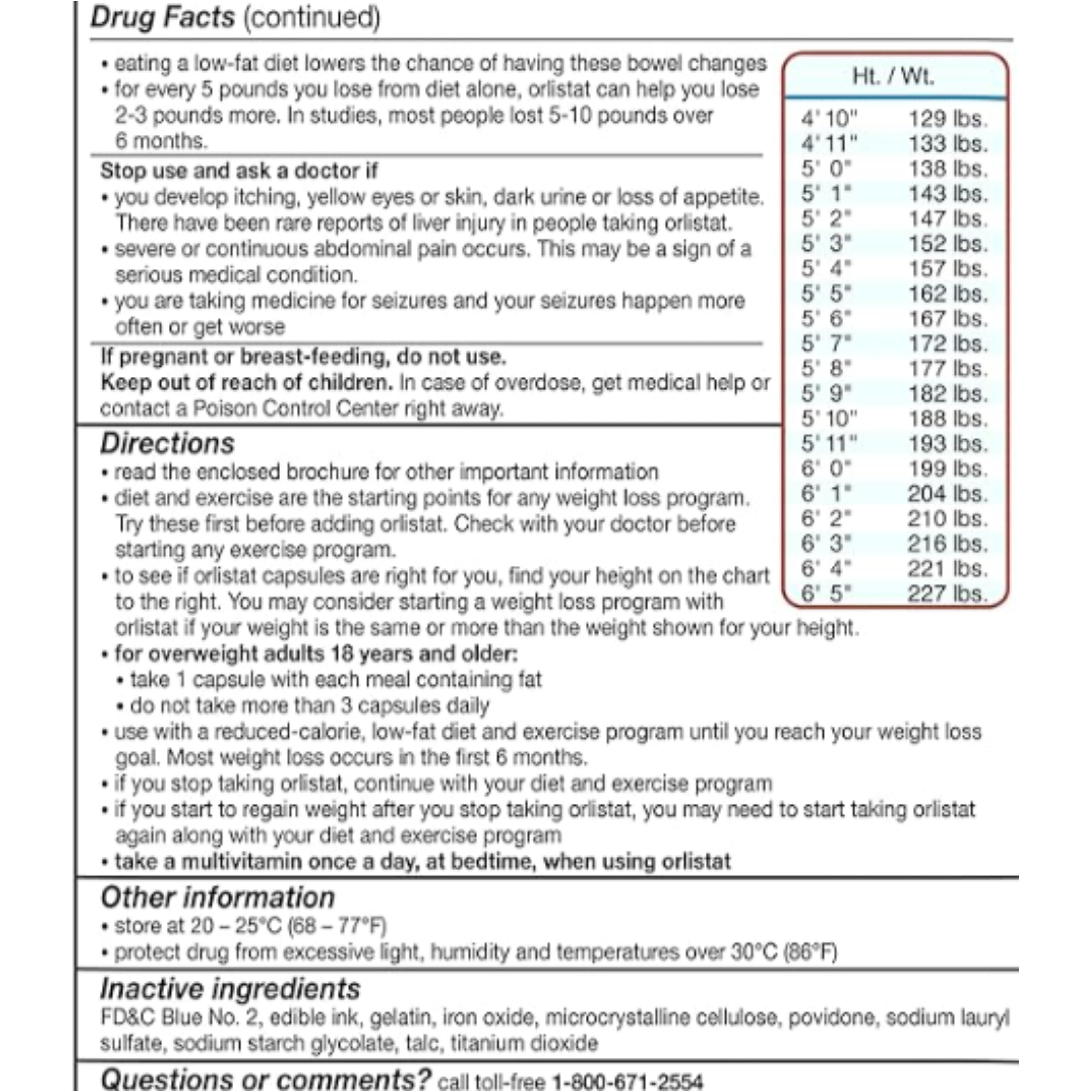 alli Diet Weight Loss Supplement Pills – Orlistat 60mg Capsules, FDA-Approved Fat Blocker, 170 Count