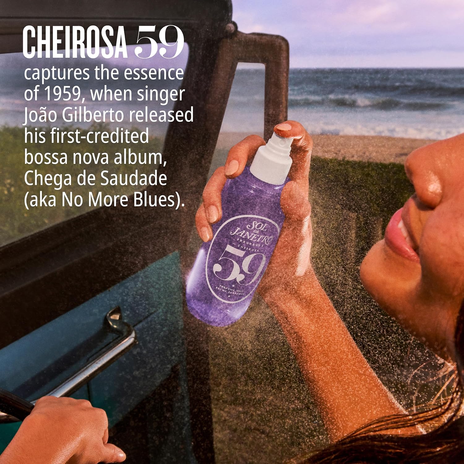 Sol de Janeiro Hair &amp; Body Fragrance Mist - Travel Size 90mL | Woody Gourmand Perfume with Vanilla Orchid &amp; Sandalwood