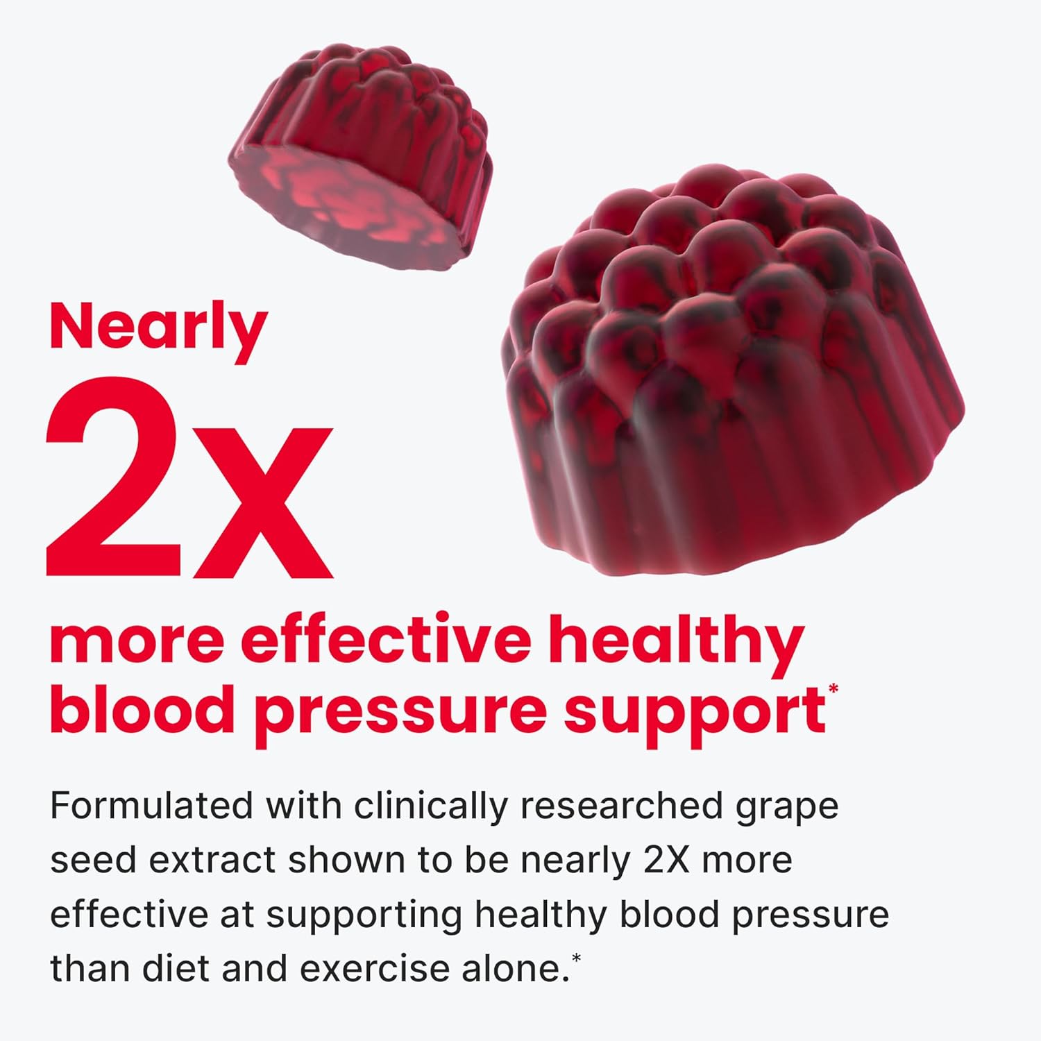 HumanN SuperBeets Heart Gummies 3-Pack –60 Gummies Each